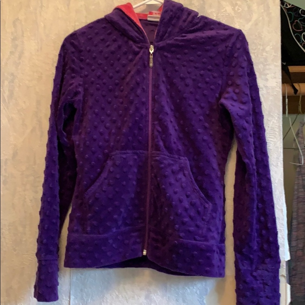 Girls zip-up sweater